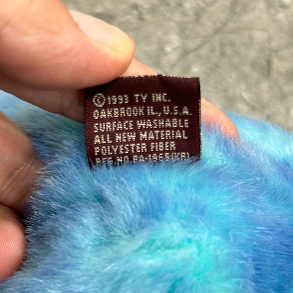 TY Beanie Babies; Blue Bear 1993 - Picture 3 of 6